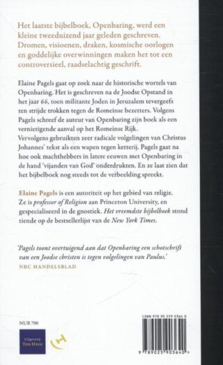 Het vreemdste Bijbelboek - achterkant