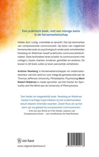 Compassievolle communicatie - achterkant