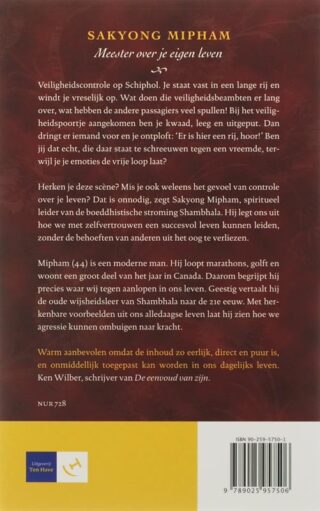 Meester over je eigen leven - achterkant