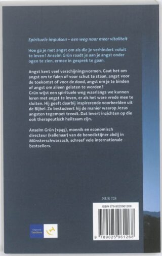 Maak van angst je levenskracht - achterkant