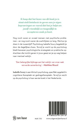 Terwijl je wacht op de psycholoog - achterkant