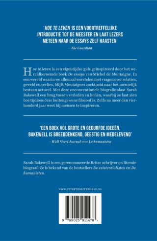 Hoe te leven - achterkant
