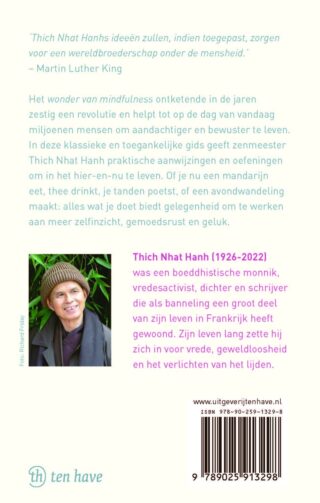 Het wonder van mindfulness - achterkant