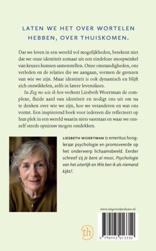 Zeg me wie ik ben - achterkant