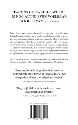 Frantz Fanon - achterkant