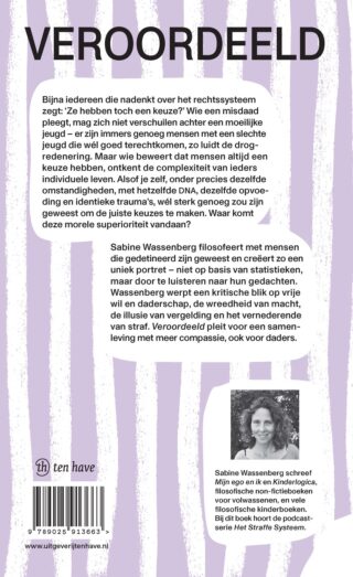 Veroordeeld - achterkant