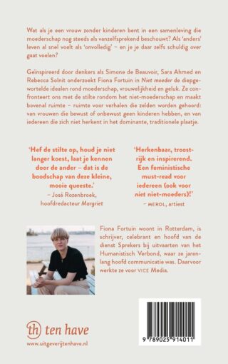 Niet moeder - achterkant