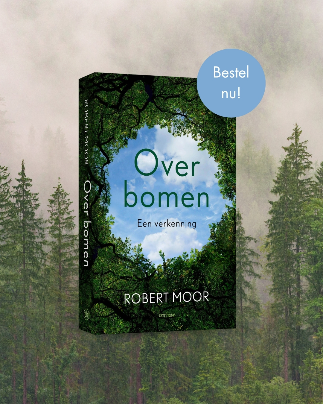 over bomen
