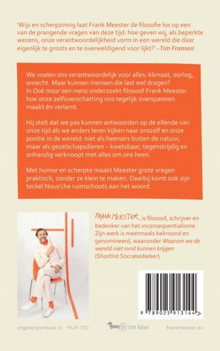 Ook maar een mens - achterkant