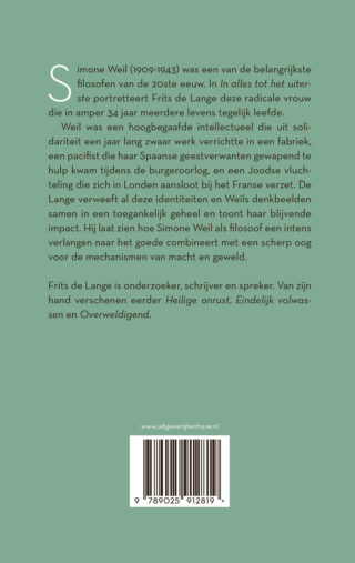 In alles tot het uiterste - achterkant