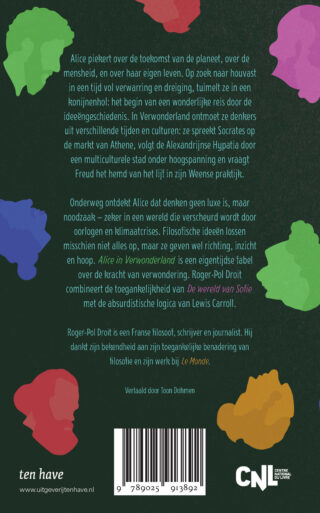 Alice in verwonderland - achterkant